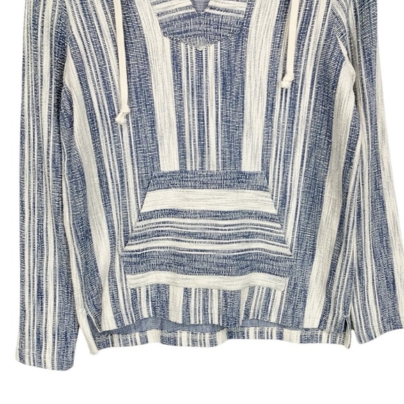 Faherty Islet Poncho Hoodie Sweatshirt Size Small - Picture 5 of 9